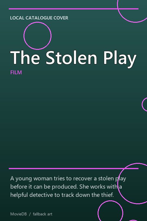 The Stolen Play poster