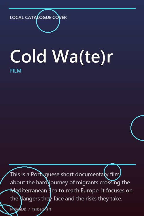 Cold Wa(te)r poster