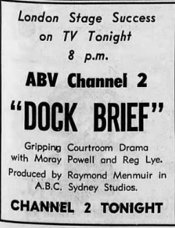 The Dock Brief poster