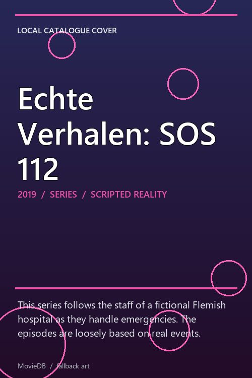 Echte Verhalen: SOS 112 poster