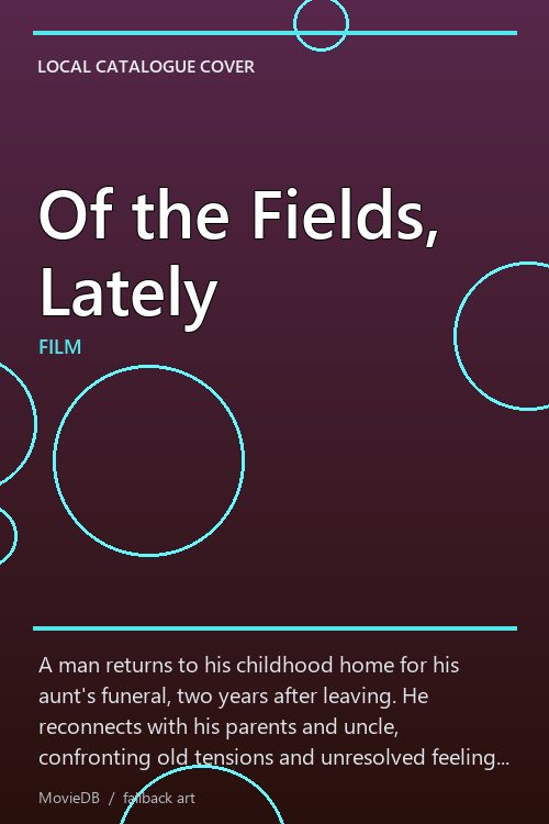 Of the Fields, Lately poster