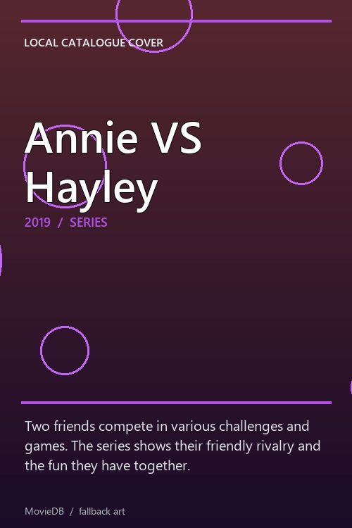 Annie VS Hayley poster