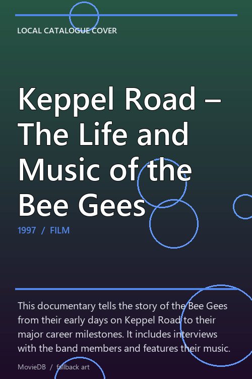 Keppel Road – The Life and Music of the Bee Gees poster