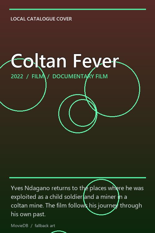 Coltan Fever poster