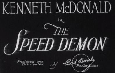 The Speed Demon poster