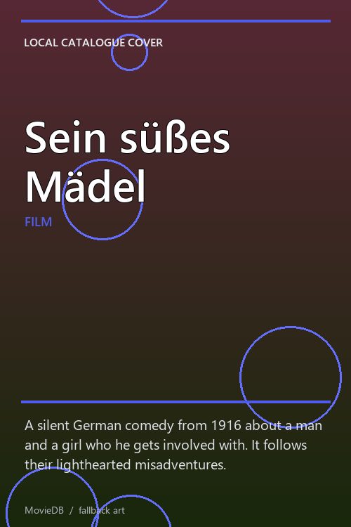 Sein süßes Mädel poster