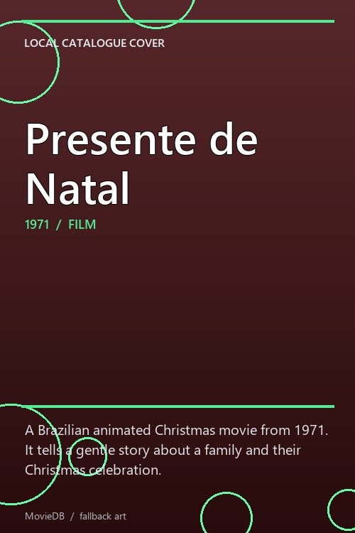 Presente de Natal poster
