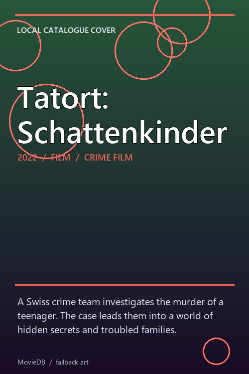 Tatort: Schattenkinder poster