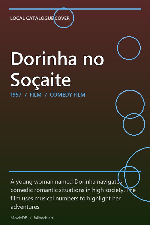 Dorinha no Soçaite poster