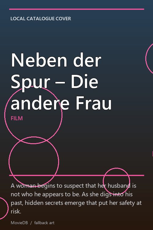 Neben der Spur – Die andere Frau poster
