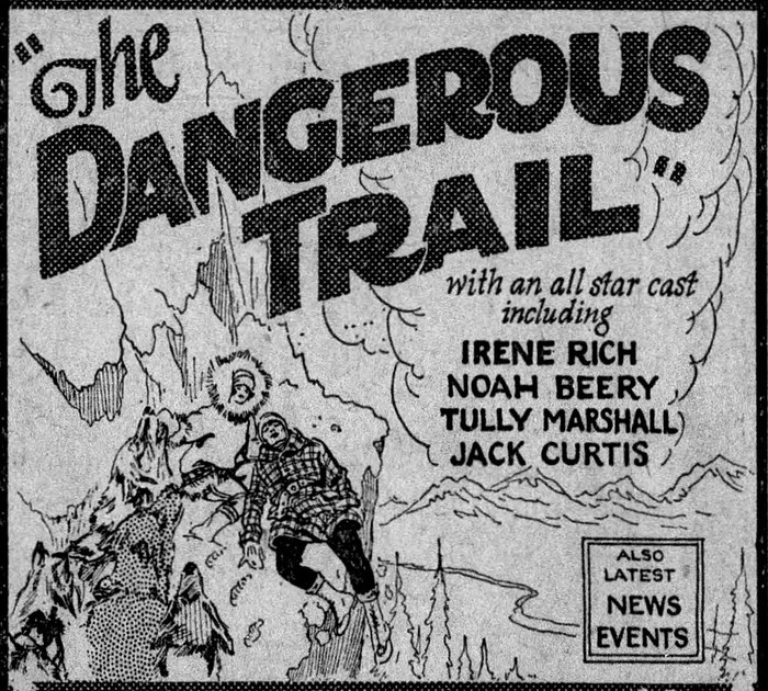 Dangerous Trails poster