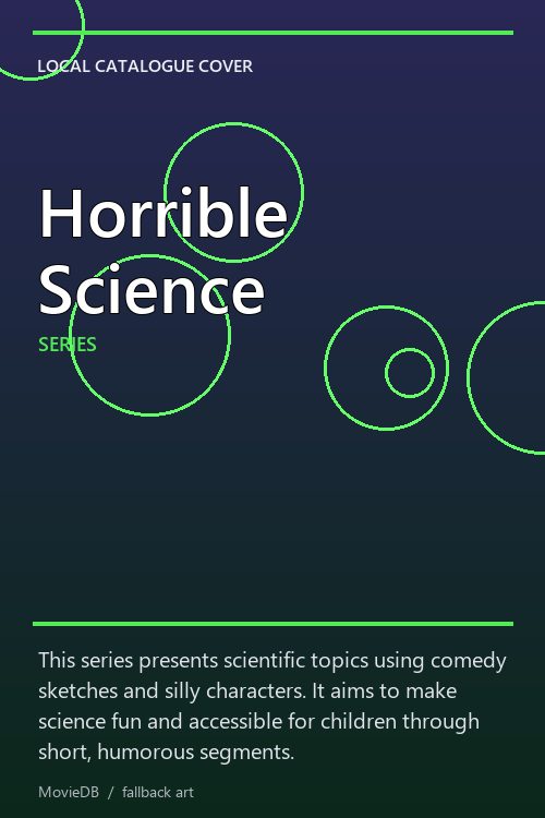 Horrible Science poster