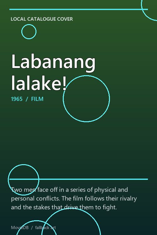 Labanang lalake! poster