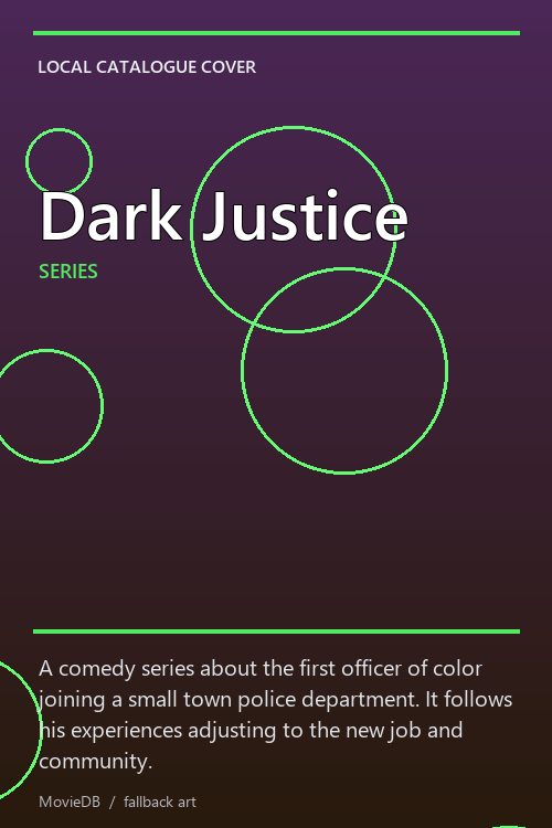 Dark Justice poster