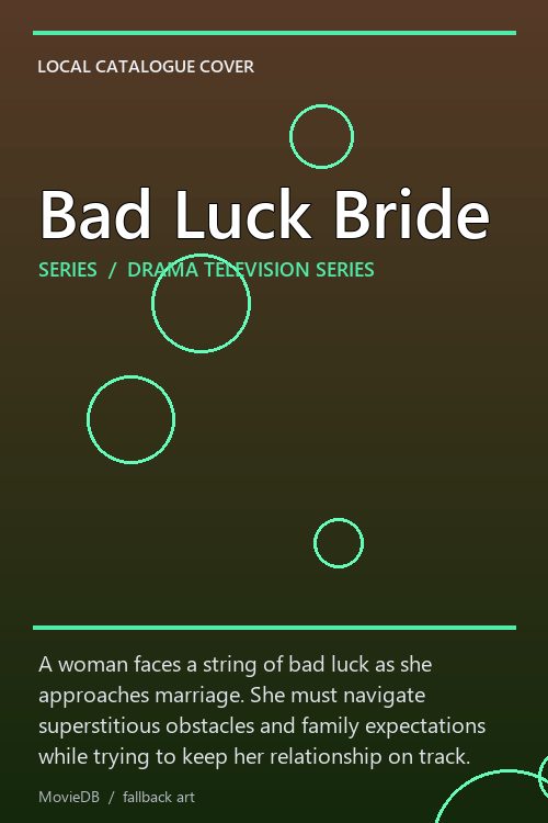 Bad Luck Bride poster