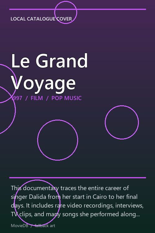 Le Grand Voyage poster
