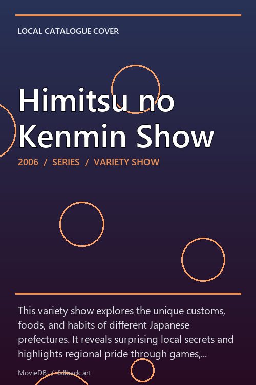 Himitsu no Kenmin Show poster