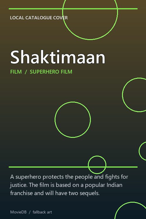 Shaktimaan poster