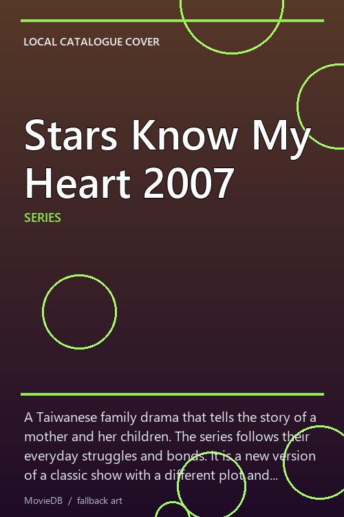 Stars Know My Heart 2007 poster