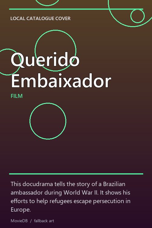 Querido Embaixador poster