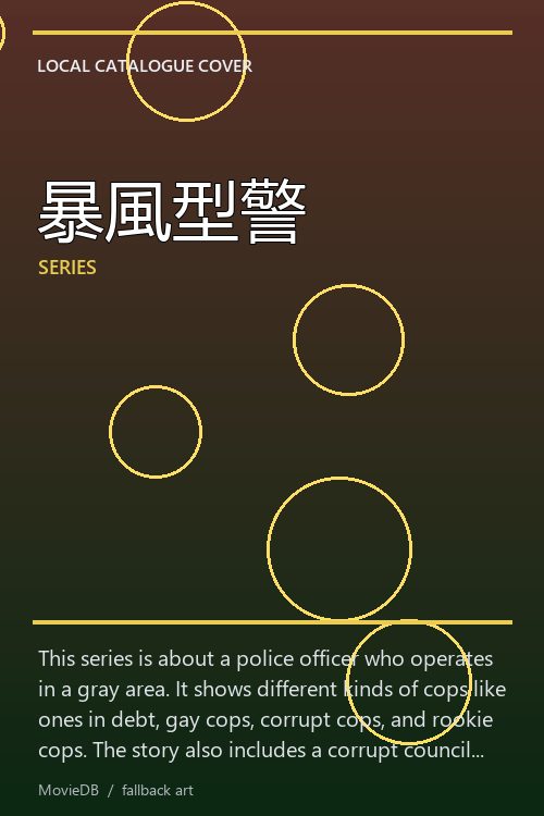 暴風型警 poster