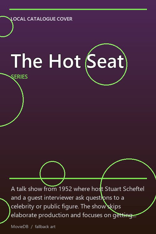 The Hot Seat poster