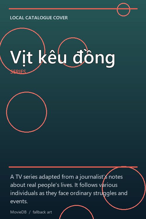 Vịt kêu đồng poster