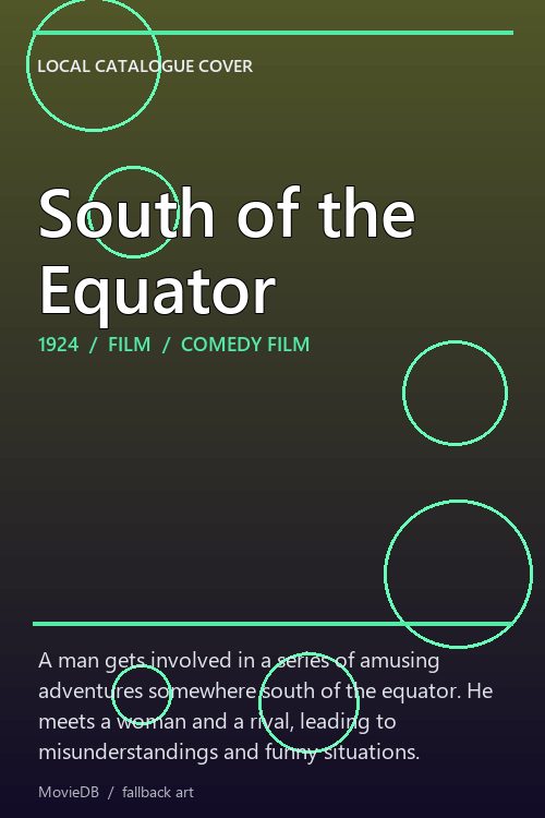 South of the Equator poster