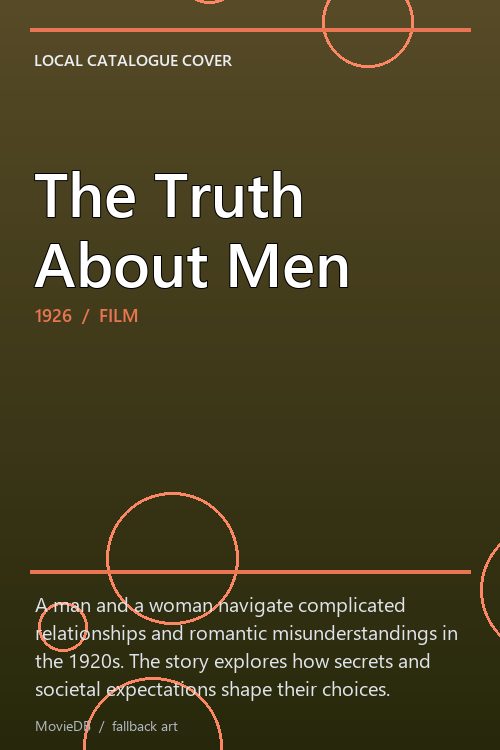 The Truth About Men poster