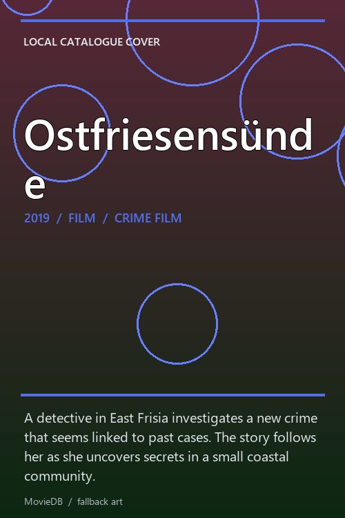 Ostfriesensünde poster