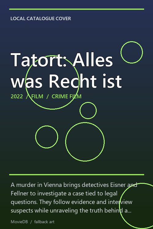 Tatort: Alles was Recht ist poster
