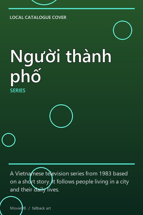 Người thành phố poster