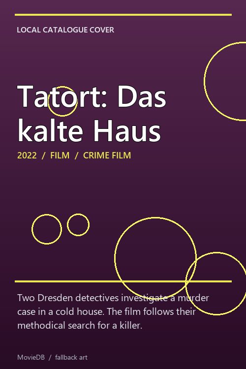 Tatort: Das kalte Haus poster