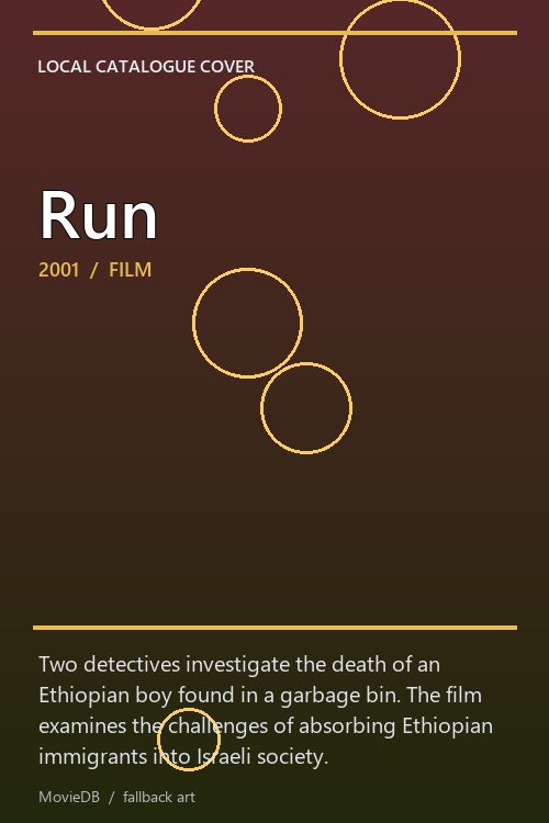 Run poster