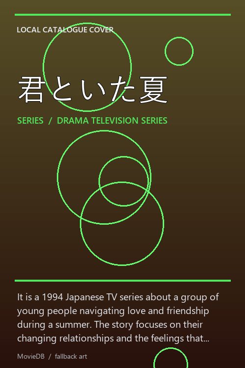 君といた夏 poster