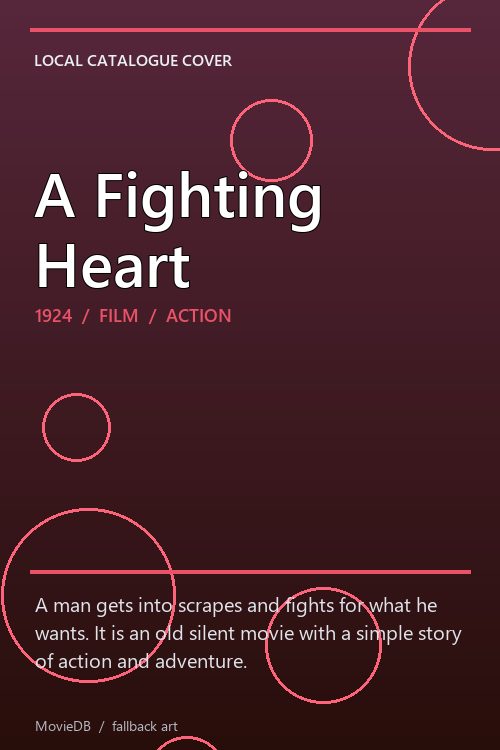 A Fighting Heart poster