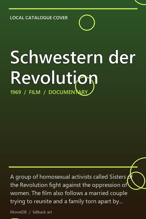 Schwestern der Revolution poster