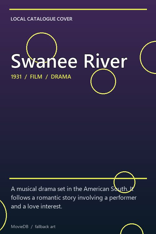 Swanee River poster