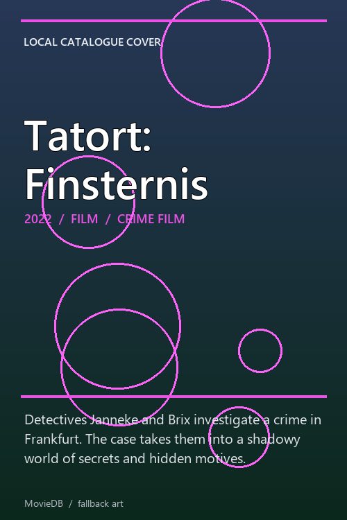 Tatort: Finsternis poster