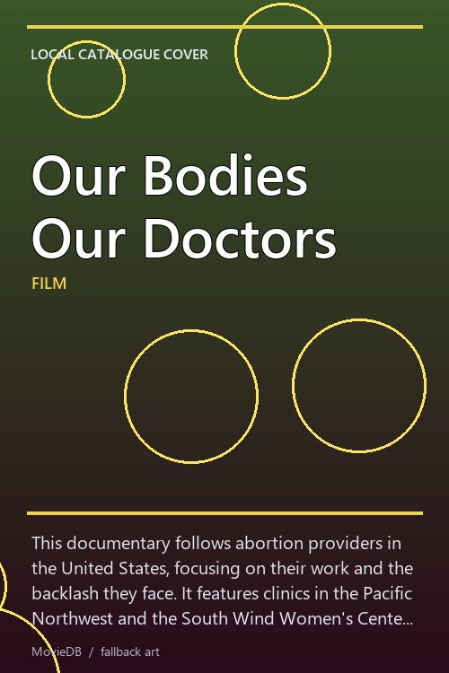 Our Bodies Our Doctors poster