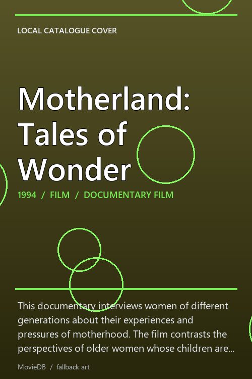 Motherland: Tales of Wonder poster