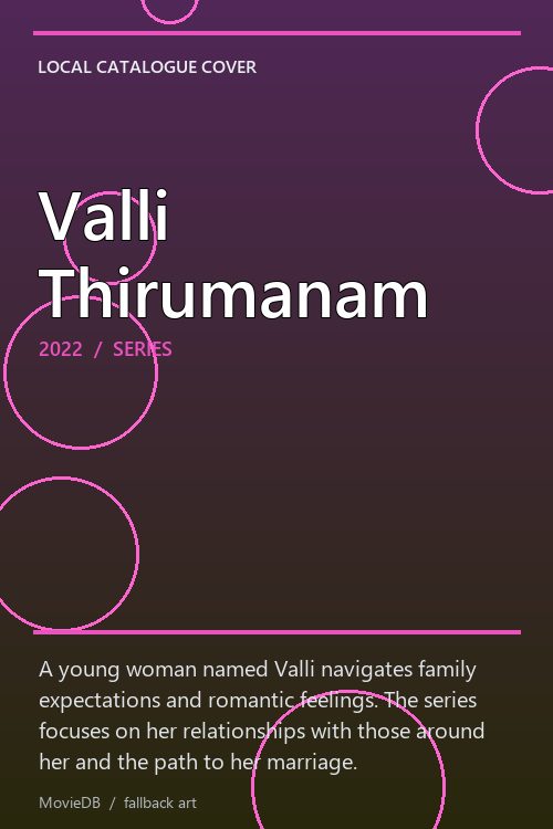 Valli Thirumanam poster
