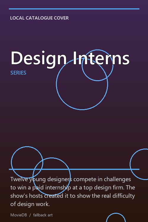 Design Interns poster