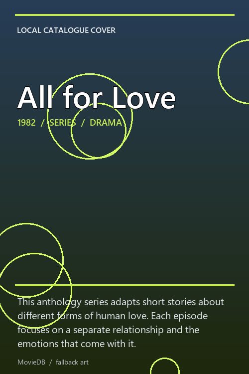 All for Love poster