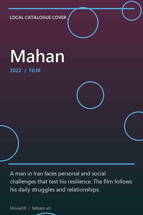 Mahan poster