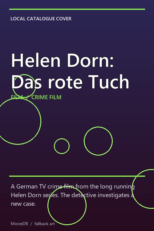 Helen Dorn: Das rote Tuch poster