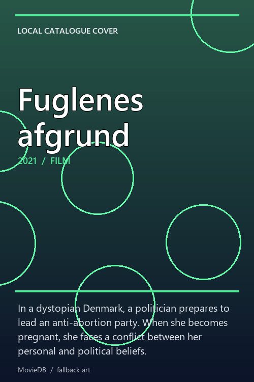 Fuglenes afgrund poster