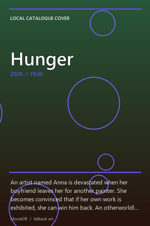 Hunger poster