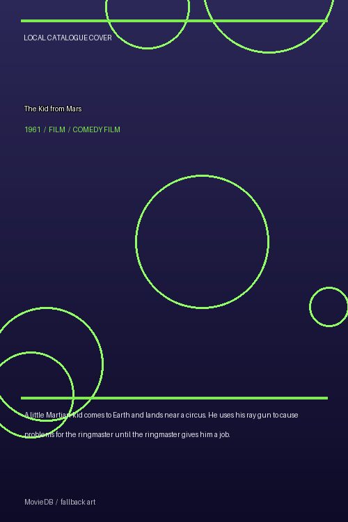 The Kid from Mars poster