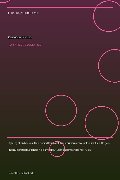 Kozmo Goes to School poster
